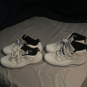 Jordan White and Black Sneakers